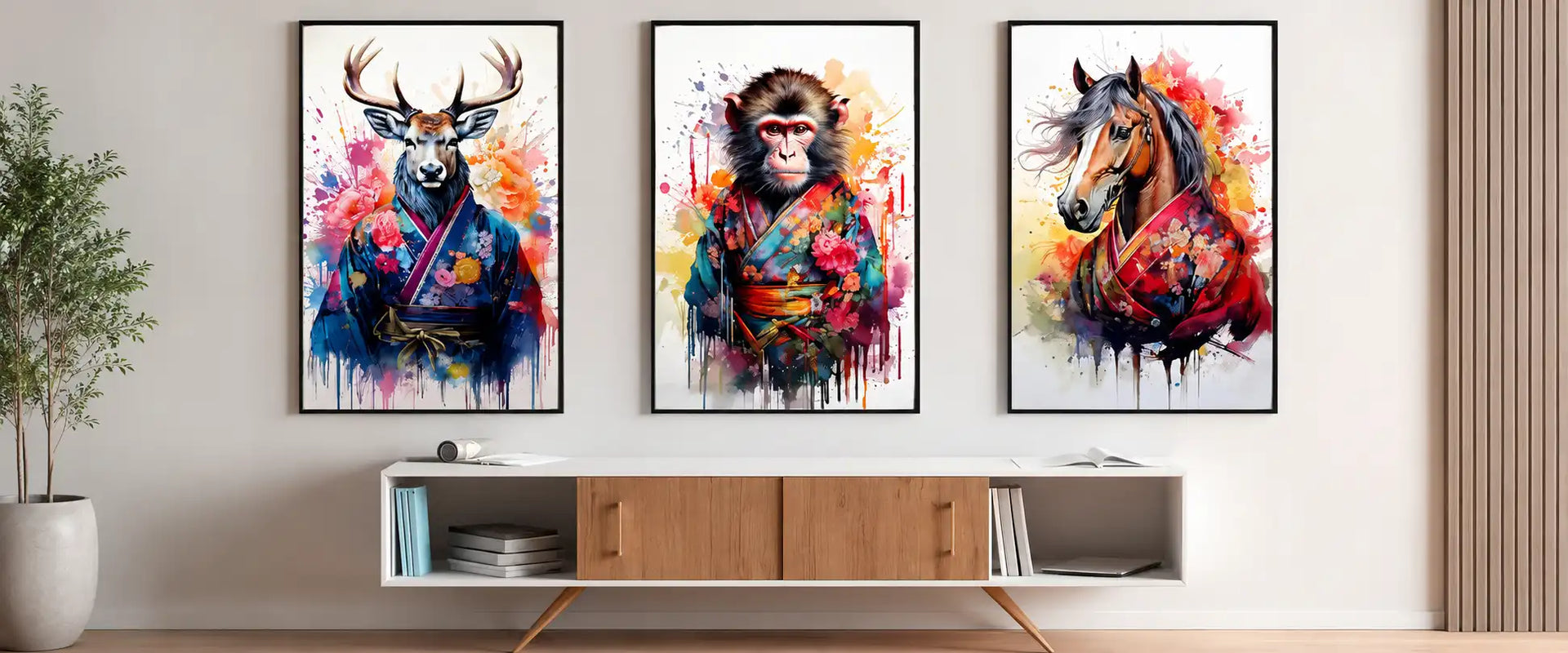 Kimono Animal Collection