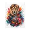 Lion in Kimono – Canvas Kimono Animals Collection