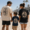 Your Name in Japanese Wave Design – Personalized Kids Tee